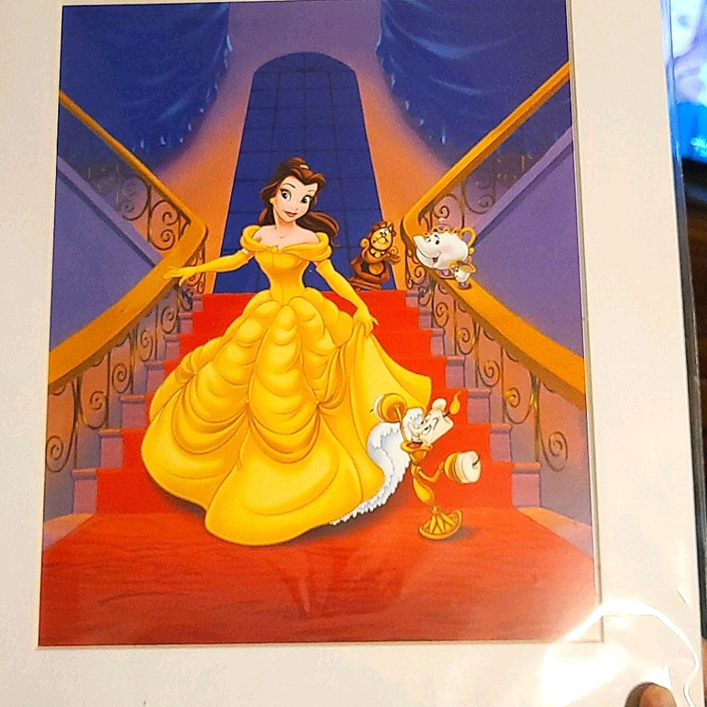 Belle from.Beauty and the Beast pic in insert